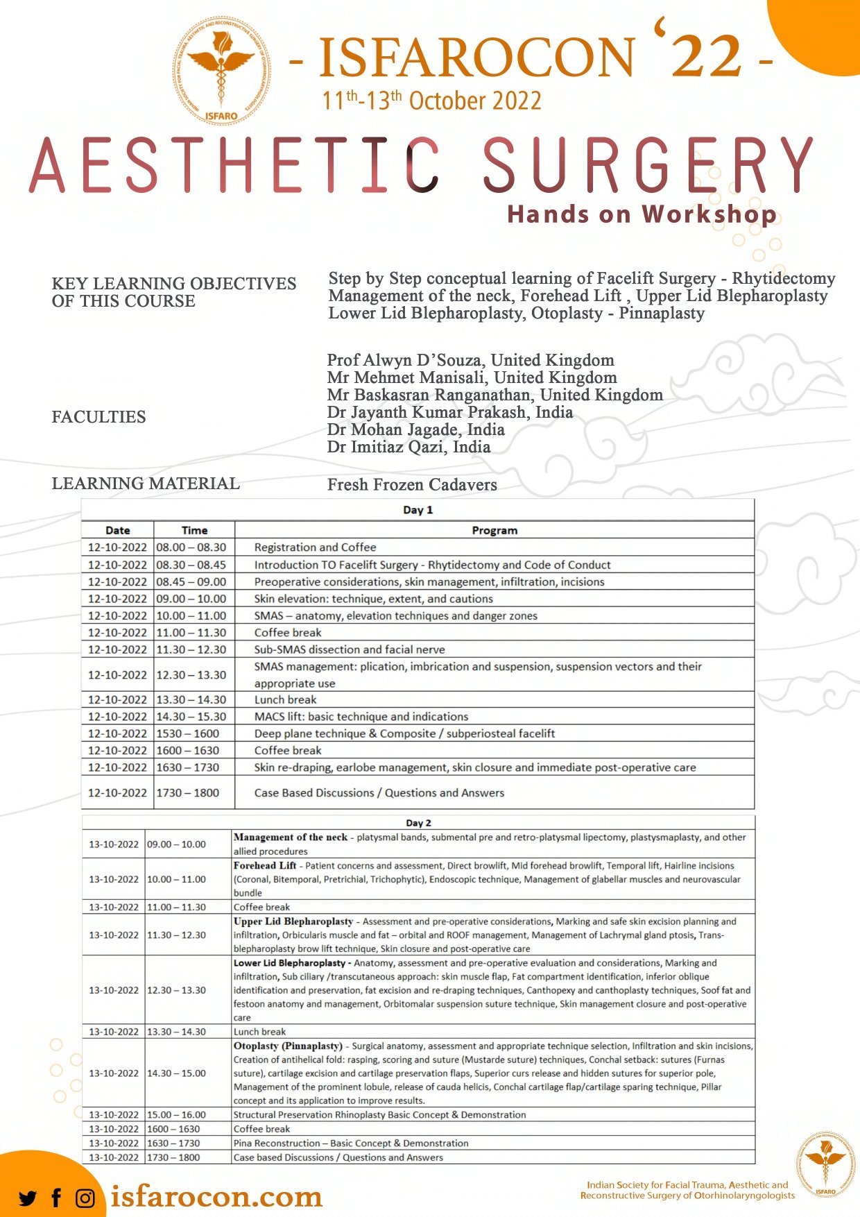 Aesthetic Surgery Workshop